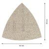 Brúsny papier Bosch Bosch EXPERT M480, 93 mm, G80, 5 ks | ajtech.sk