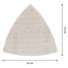 Brúsny papier Bosch Bosch EXPERT M480, 93 mm, G220, 5 ks | ajtech.sk