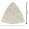 Brúsny papier Bosch Bosch EXPERT M480, 93 mm, G400, 5 ks | ajtech.sk
