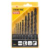 STREND PRO 420425 10 dielna HSS sada vrtákov do kovu FD126 | ajtech.sk