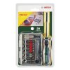 Bosch 27-dielna súprava s miniračňou+ručný skrutkovač 2607017331 | ajtech.sk