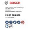 Bosch Hobľovací nôž 82,4 x 5,5 x 1,1mm 40st. 2ks | ajtech.sk