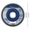 Bosch Lamelový kotúč 115 mm G60 X-Lock | ajtech.sk