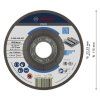 Brúsny kotúč na kov Bosch Expert 115x4,0 mm | ajtech.sk