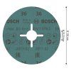 Fíbrový kotúč Bosch R780 125 mm G36 | ajtech.sk