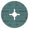 Bosch Fibrový brusný list R574, pre kov 125 mm, K80 | ajtech.sk