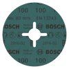 Bosch Fibrový brusný list R574, pre kov 115 mm, K100 | ajtech.sk