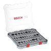 Bosch 30-dielna súprava fréz najväčšia sada so stopkou 8mm 2607017475 | ajtech.sk