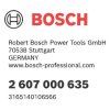 Bosch Doštička na ručné brúsenie 70 x 130 mm | ajtech.sk