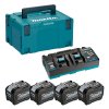 Makita Sada Li-Ion XGT akumulátorov a nabíjačky v systainery, 1910A8-3 | ajtech.sk