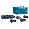 Makita SET Akumulátor 4x BL4040 40 V 4 Ah s nabíjačkou DC40RB Makpac | ajtech.sk
