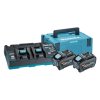 Makita DC40RB SET dvojportová nabíjačka s akumulátormi 2 x 40V 5Ah | ajtech.sk