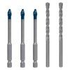 Bosch 5-dielna zmiešaná súprava vrtákov EXPERT HEX-9 HardCeramic 6 mm | ajtech.sk