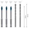 Bosch 5-dielna zmiešaná súprava vrtákov EXPERT HEX-9 HardCeramic 6 mm | ajtech.sk