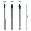 Bosch 3-dielna súprava vrtákov do dlaždíc EXPERT HEX-9 HardCeramic  5 až 8 mm | ajtech.sk