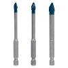 Bosch 3-dielna súprava vrtákov do dlaždíc EXPERT HEX-9 HardCeramic  5 až 8 mm | ajtech.sk