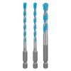 Bosch 3-dielna súprava  vrtákov EXPERT HEX-9 MultiConstruction, 5/6/8 mm | ajtech.sk