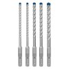 Bosch 5 dielna súprava vrtákov do kladív EXPERT SDS plus-7X  6/6/8/8/10 mm | ajtech.sk