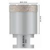 Bosch Diamantový vrták na vŕtanie nasucho Dry Speed Best for Ceramic 40x35mm | ajtech.sk
