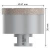 Bosch Diamantový vrták na vŕtanie nasucho Dry Speed Best for Ceramic 67x35mm | ajtech.sk