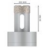 Bosch  Diamantová korunka Best for Ceramic Dry Speed X-LOCK, 22 x 35 mm | ajtech.sk