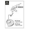 Odsávací kryt Bosch 1600A003DK pre brúsky | ajtech.sk