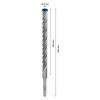 Vrták Bosch SDS Plus-7X 16 x 200 / 265 mm | ajtech.sk