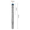Bosch Vrták EXPERT SDS Plus-7X do železobetónu 10 x 50/115 | ajtech.sk