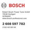 Bosch Vrták SDS Plus-5 do betónu, muriva 12 x 250/315 | ajtech.sk