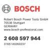 Bosch Vrták SDS Plus-5 do betónu, muriva 8 x 250/315 | ajtech.sk