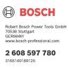 Bosch Vrták SDS Plus-5 do betónu, muriva 6,5 x 250/315 | ajtech.sk