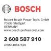 Bosch Vrták SDS Plus-5 do betónu, muriva 25 x 550/600 | ajtech.sk