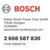 Bosch Vrták SDS Plus-5 do betónu, muriva 6,5 x 400/465 | ajtech.sk