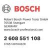 Adaptér Bosch Socket Adapter 3/8" 50mm | ajtech.sk