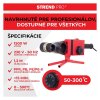 Strend Pro PPR 63B, Zváračka plastových rúr 1 500 W, 213380 | ajtech.sk