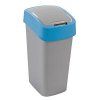 Kôš Curver FLIP BIN 50L, šedostříbrná/modrá, na | ajtech.sk