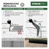 Sieť GrassGuard, 16x16 mm, 1 m, L200 m, proti krtkom | ajtech.sk