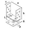 Podpera MA2302, 070-110 mm, Zn | ajtech.sk
