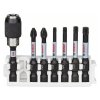 Bosch 7-dielna sada skrutkovacích bitov Impact Control, 1xPH2; 1xPZ2; 1xT15; 1xT20; 1xT25; 1xT30 | ajtech.sk