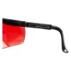 Okuliare Safetyco B507, červené, ochranné | ajtech.sk