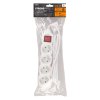 Kabel DG-F804BK 01,50 m, 4 zásuvky + vypínač | ajtech.sk