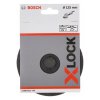 Bosch Oporný tanier pre uhlové brúsky X-LOCK 125 mm so stredným kolíkom 12 250 ot/min | ajtech.sk