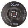 Bosch Oporný tanier pre uhlové brúsky X-LOCK 125 mm so suchým zipsom 12 250 ot/min | ajtech.sk
