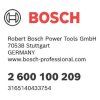 Redukčný krúžok Bosch 30x24 mm pre píly | ajtech.sk