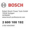 Redukčný krúžok Bosch 16-12,75 mm | ajtech.sk