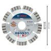 Diamantový kotúč Bosch Best pre kamaň 115mm | ajtech.sk