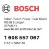 Bosch nástrčný kľúč 55mm 75mm 54mm M 36 80,5mm | ajtech.sk