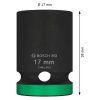 Nástrčný kľúč Bosch PRO Impact 1/2" 17 mm | ajtech.sk