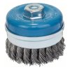 Bosch Drôtená kefa hrncová spletaná oceľ D90mm 0,5mm M14 | ajtech.sk