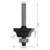 Fréza Bosch Standard for Wood r4 D28,6 mm | ajtech.sk